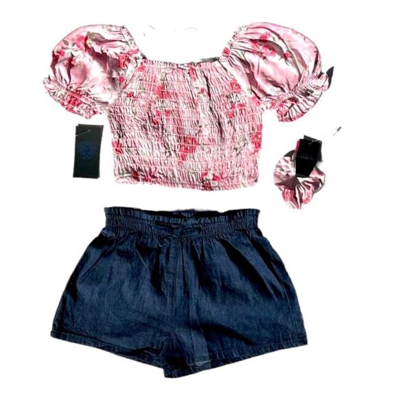 Vince Camuto Little Girls 2-Piece Shorts & Top Set 4 New NWT - Picture 8 of 8